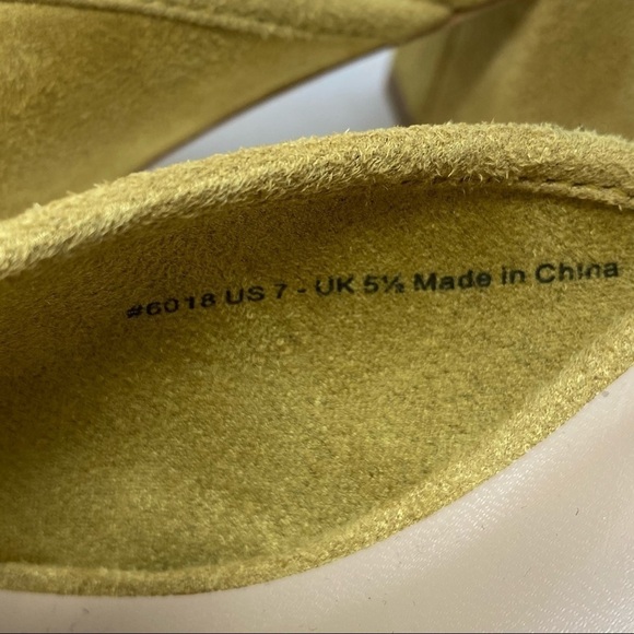 CAbi Mustard Yellow Mules - Picture 4 of 9